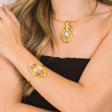 Bracelete Medalha Grande