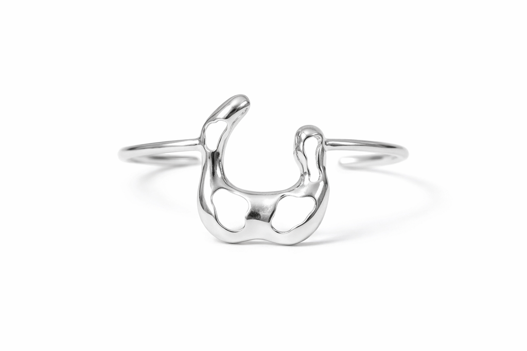 Bracelete Orgânico Curvo