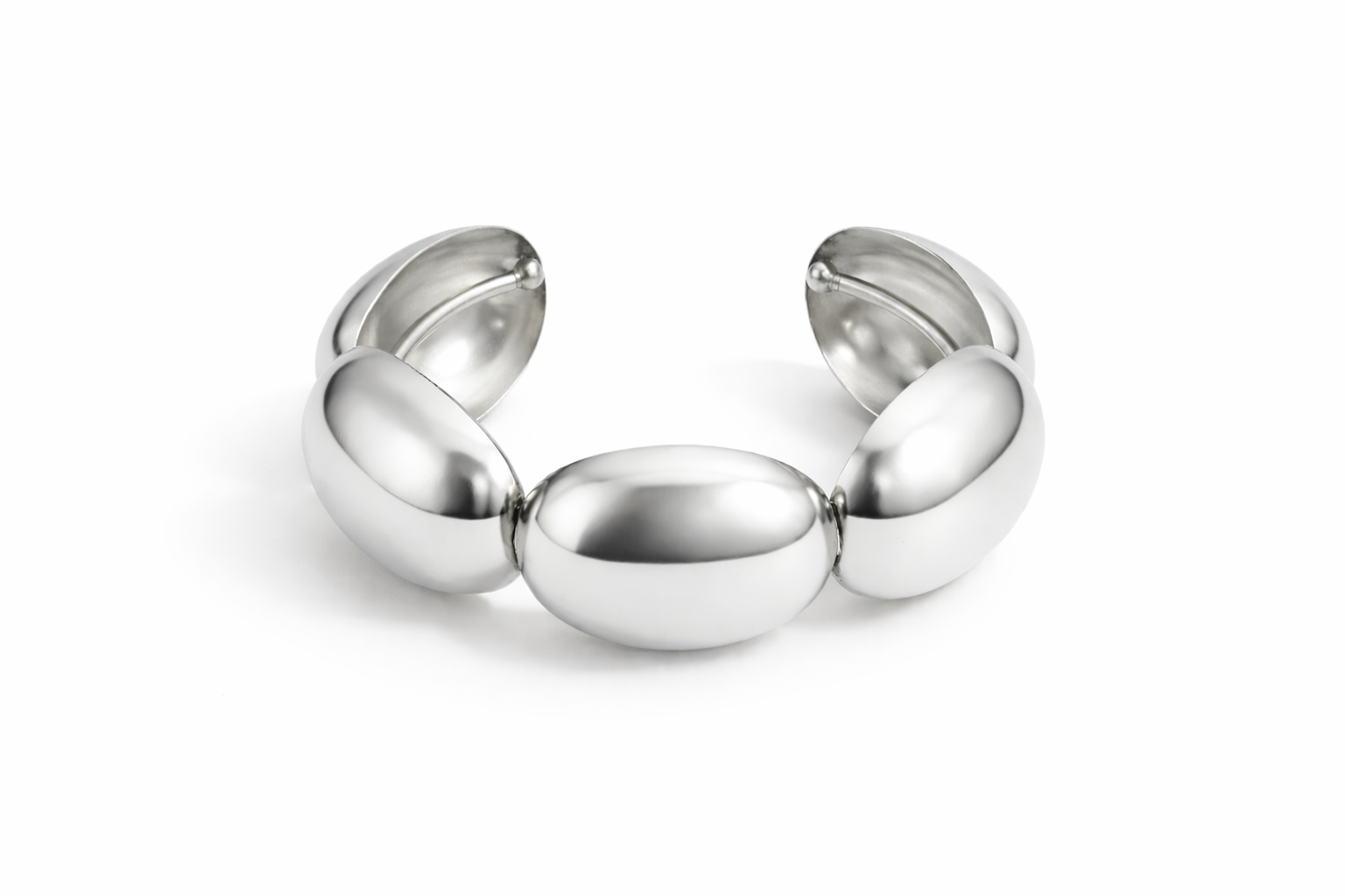 Conjunto Vazado Orgânico Prateado