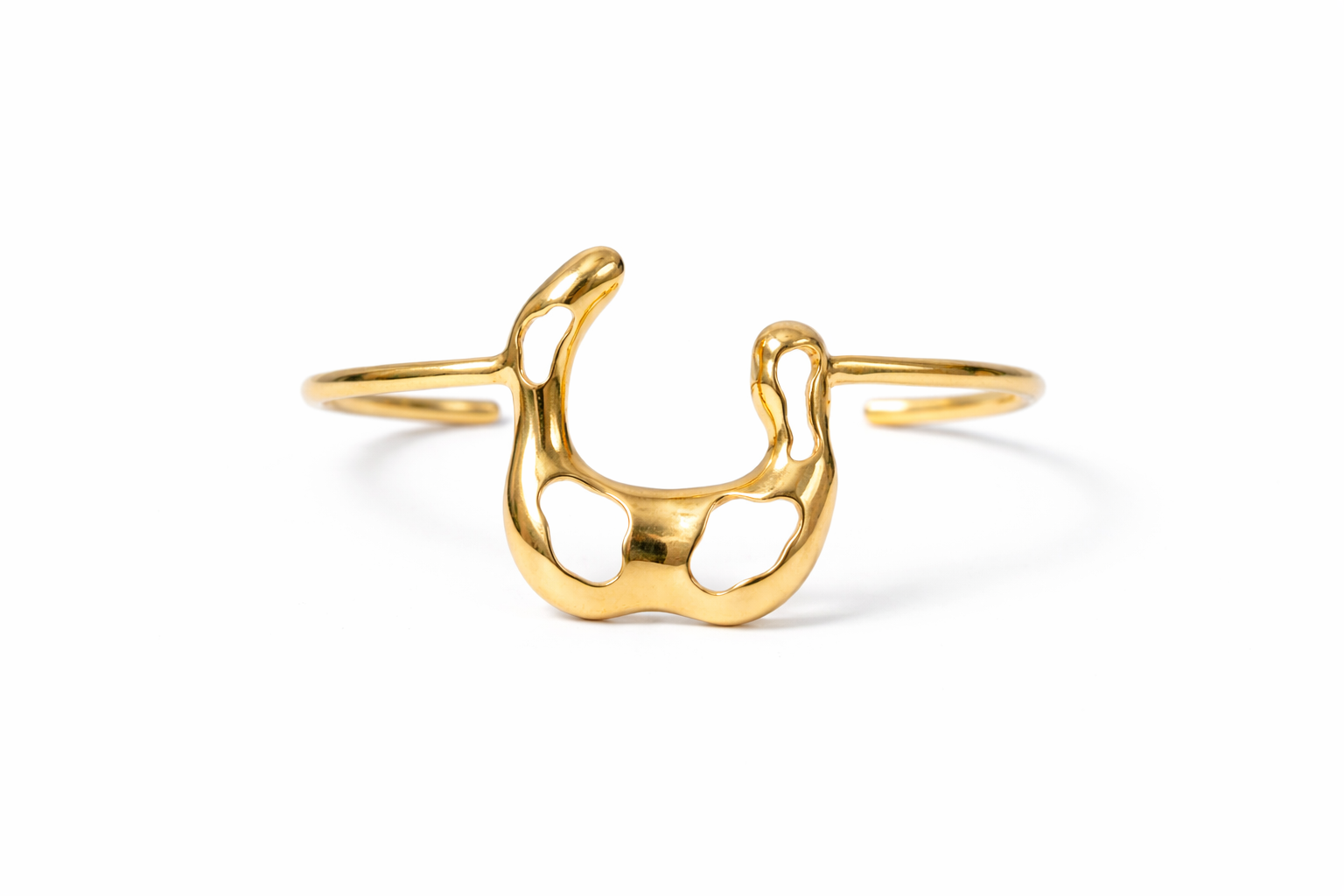 Conjunto Orgânico Curvo Dourado