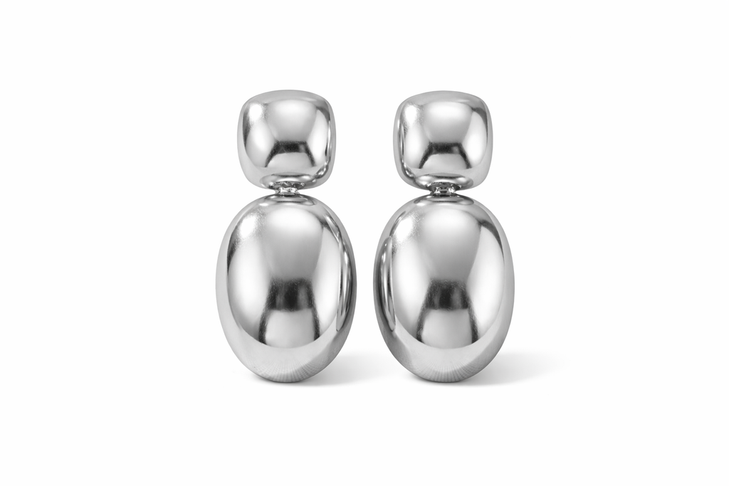 Conjunto Vazado Orgânico Prateado