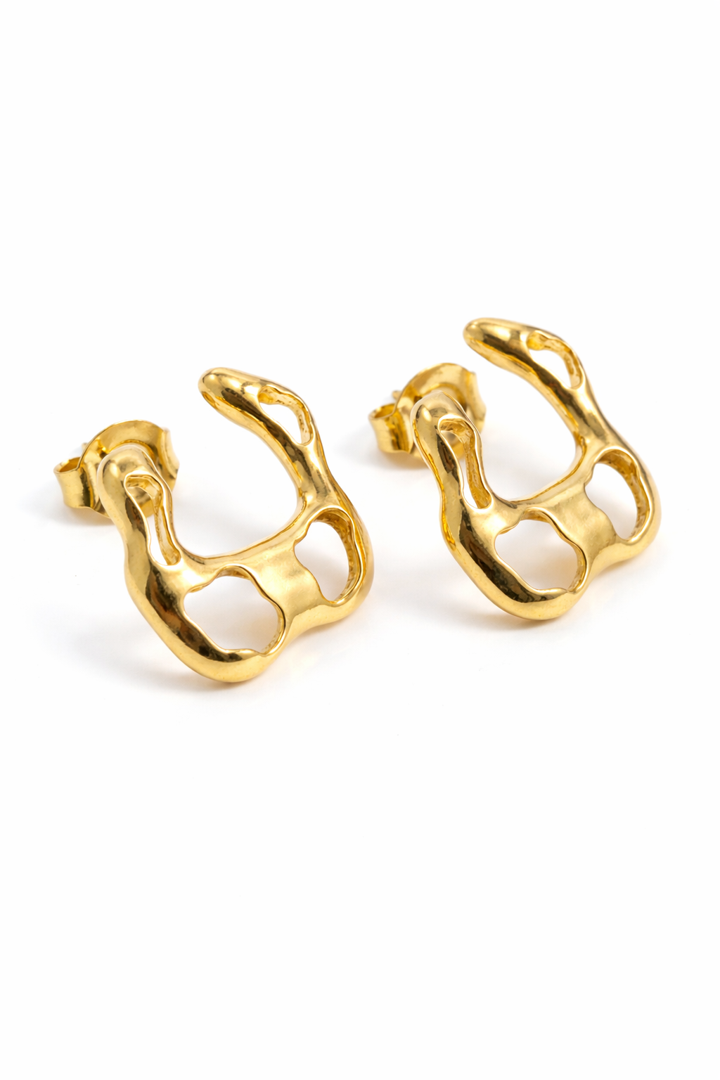 Conjunto Orgânico Curvo Dourado