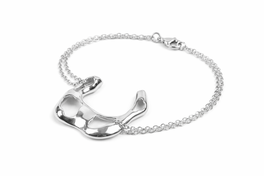 Conjunto Orgânico Curvo Prateado