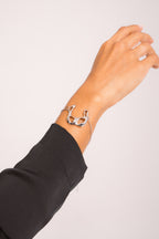 Conjunto Orgânico Curvo Prateado